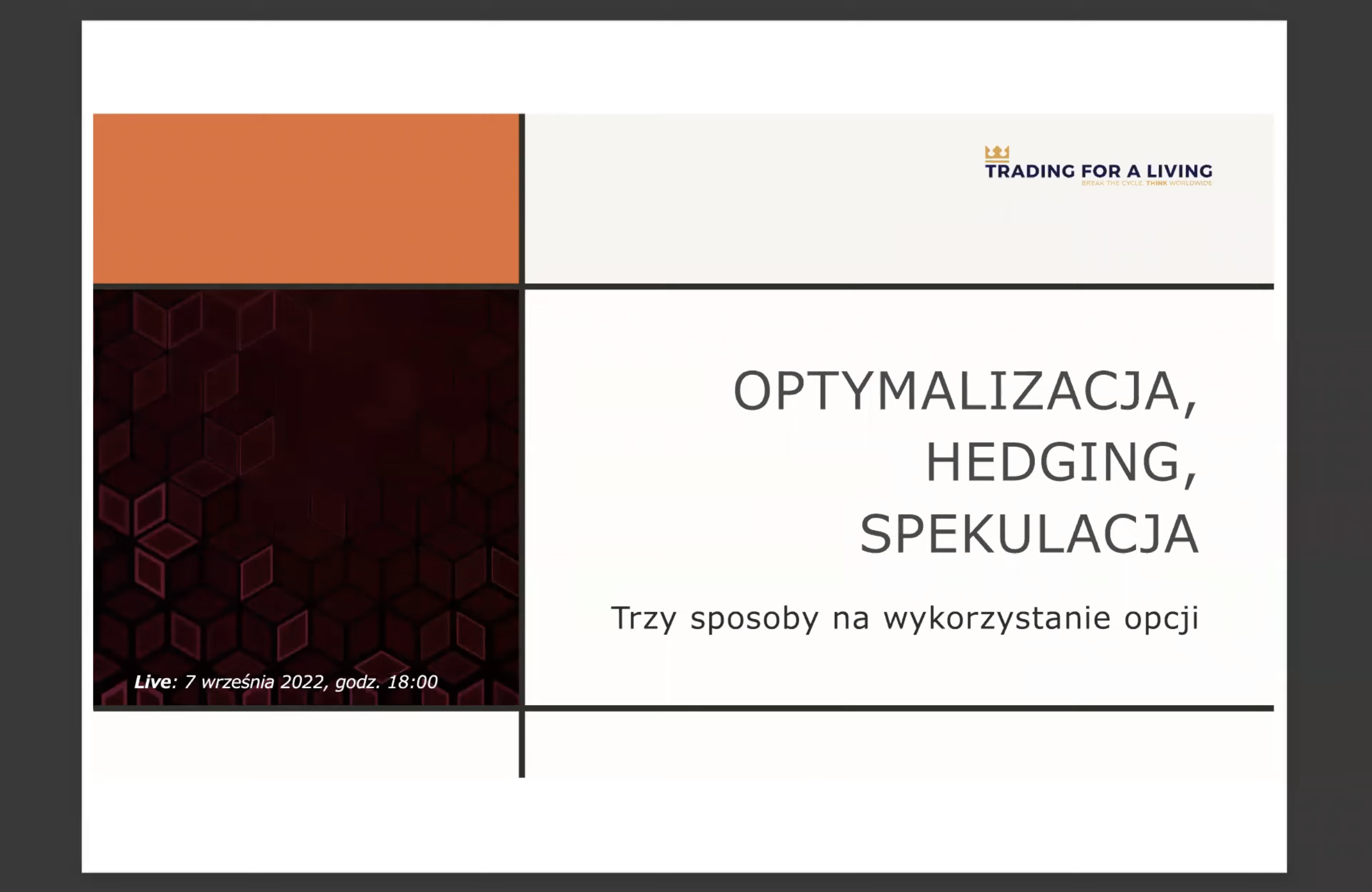 Hedging i spekulacja