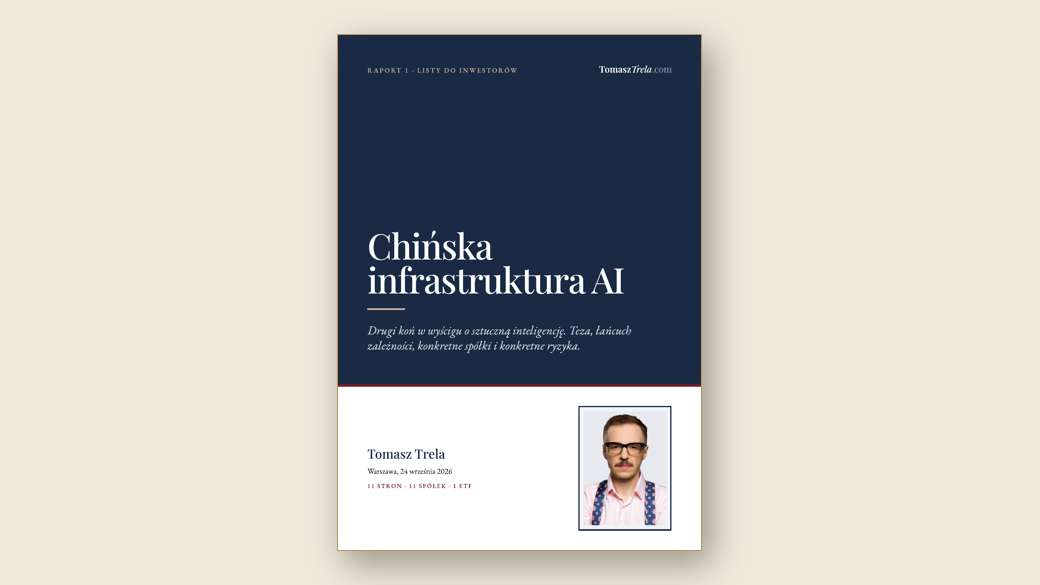 Raport 1 &middot; Chińska infrastruktura AI