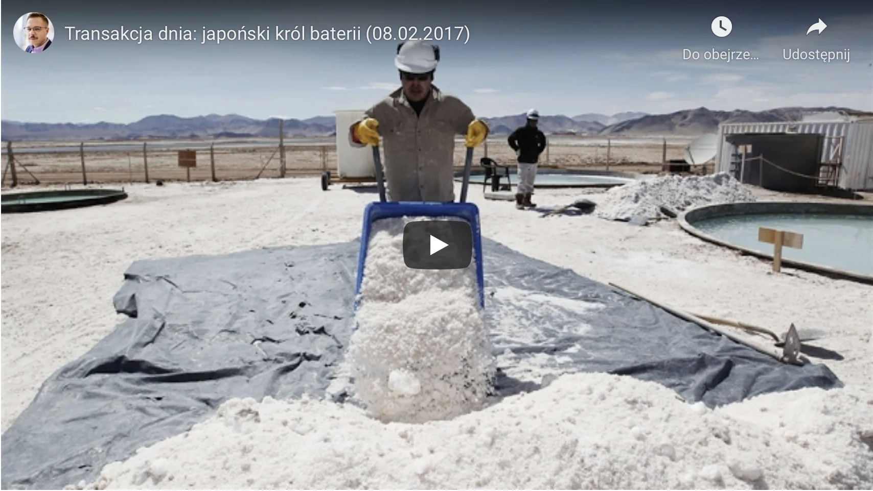 Boom na akumulatory litowo-jonowe winduje ceny litu oraz notowania firm zajmujących się jego produkcją