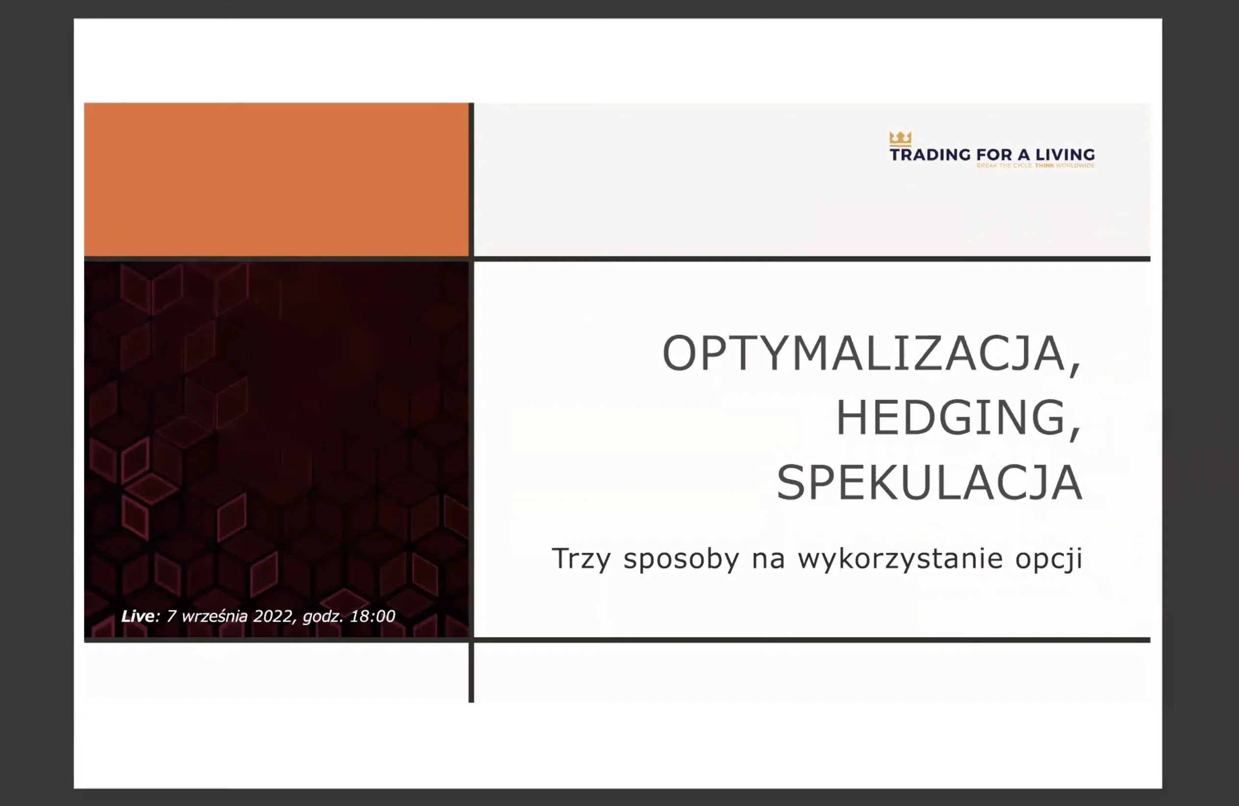 Hedging i spekulacja